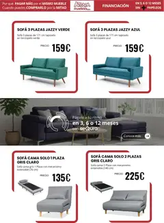 Vista previa Atrapa Muebles folleto válido desde el 01.05.2026 | Página: 6 | Productos: Sofá cama, Cama, Sofá