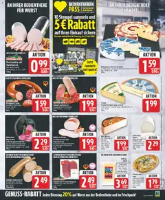 Edeka Prospekt ab 08.06.2026 gültig | Seite: 7 | Produkte: Käse, Creme, Salami, Frischkase