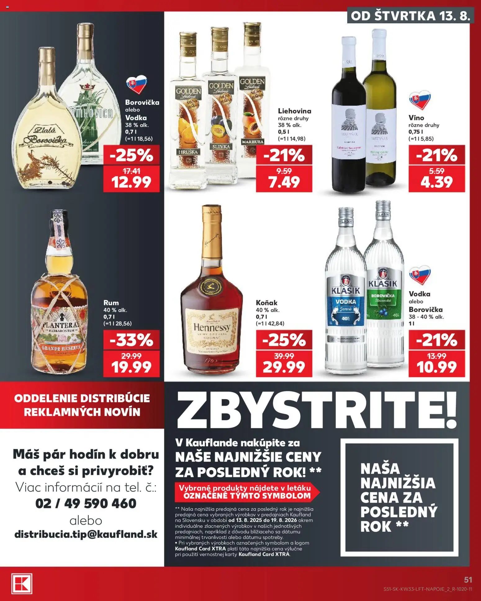 Nové Kaufland akcie – leták je platný od 13.08.2026 | Strana: 51