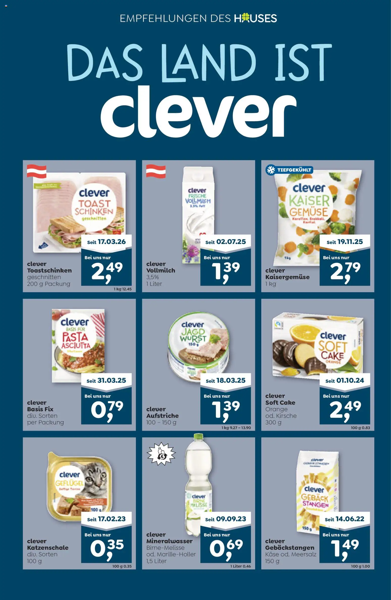 ADEG Flugblatt gültig ab 16.04.2026 | Seite: 6 | Produkte: Pasta, Wurst, Käse, Schinken