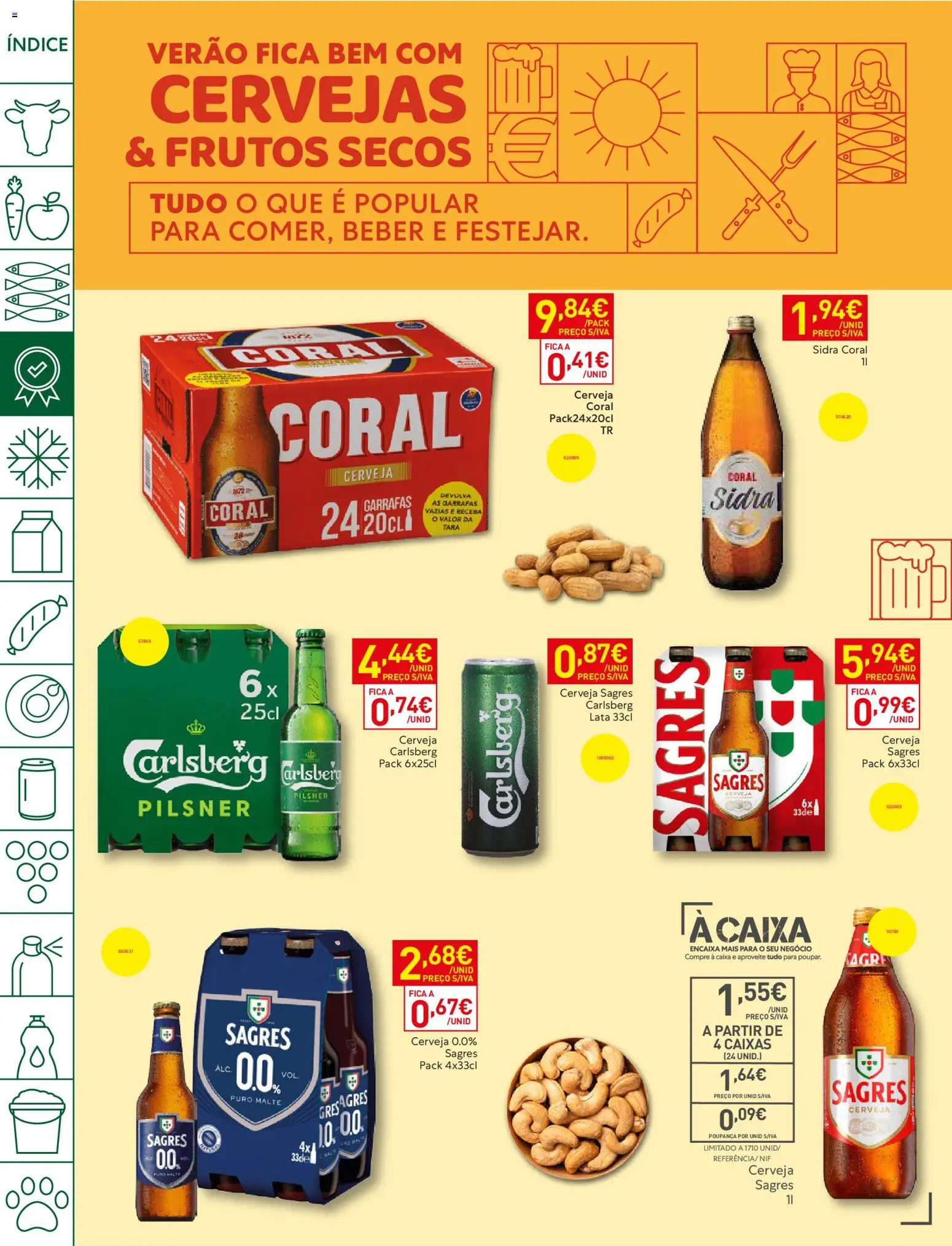 Recheio folheto Madeira │ válido de 04/08/2026 | Página: 8 | Produtos: Caixa, Cerveja