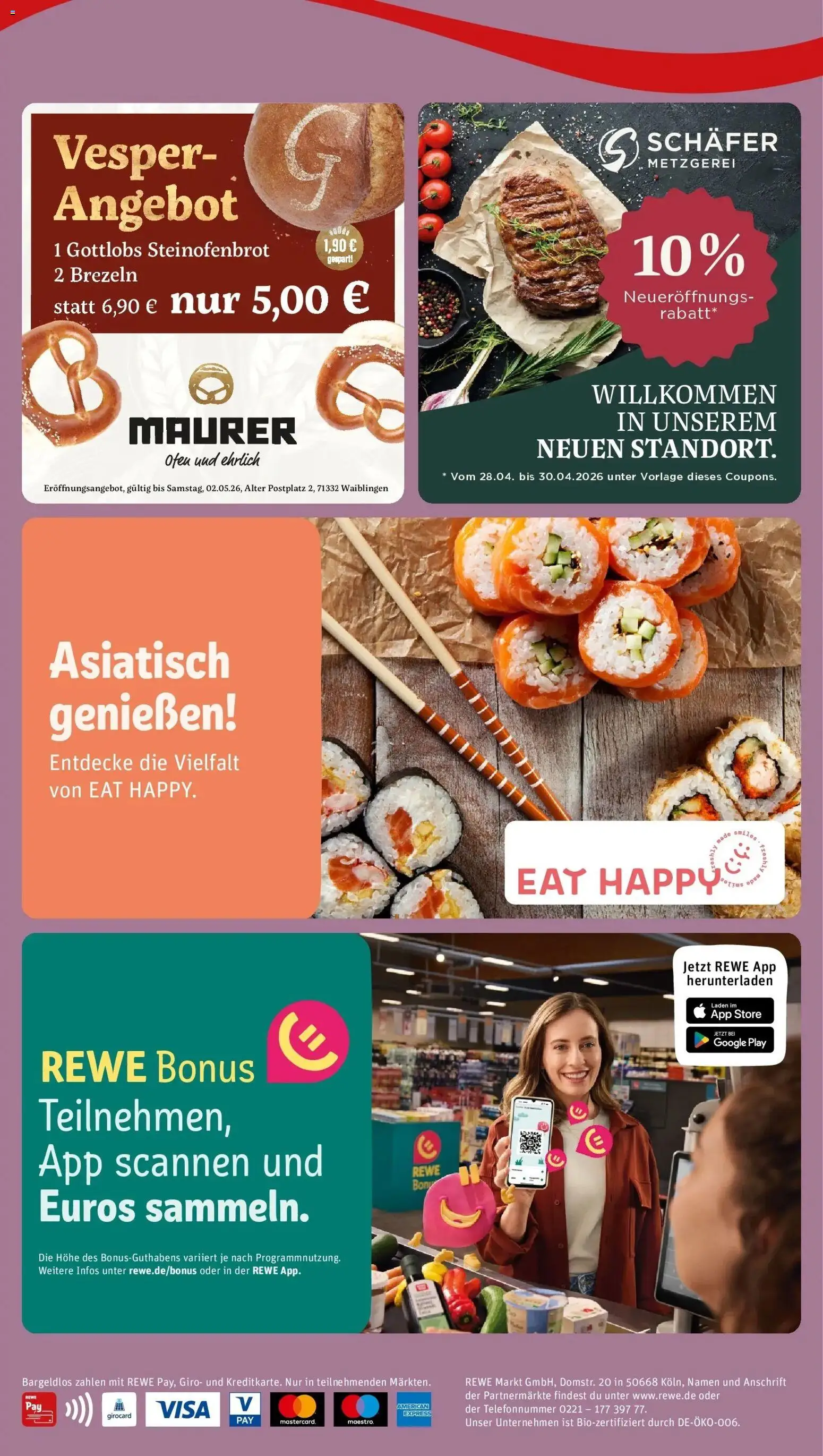 Rewe Prospekt Waiblingen / Kernstadt-Süd	 – gültig ab 27.04.2026 | Seite: 2 | Produkte: Ofen