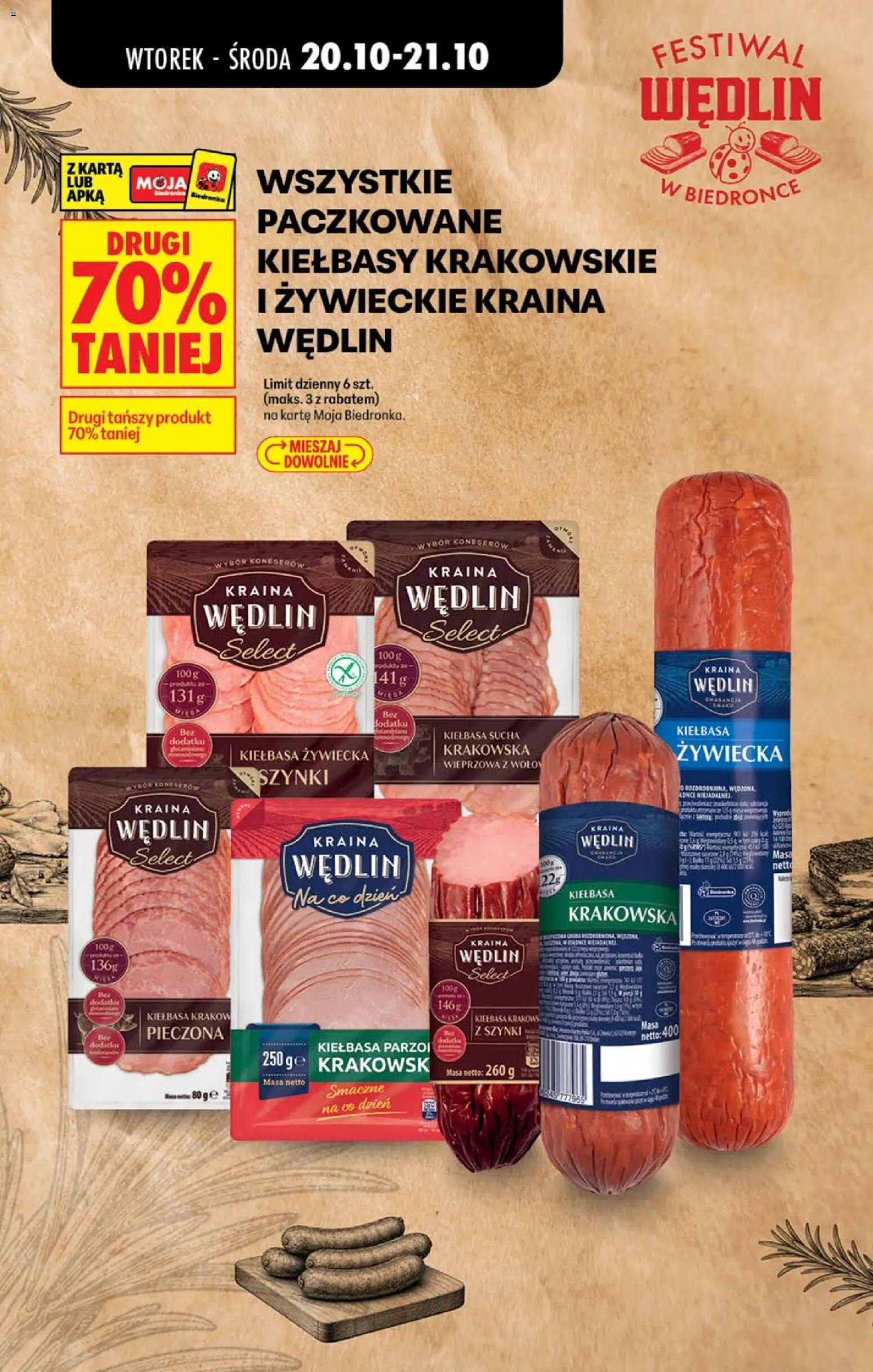 Biedronka Polsko leták - Festiwal wędlin od 20.10.2026 | Strana: 2