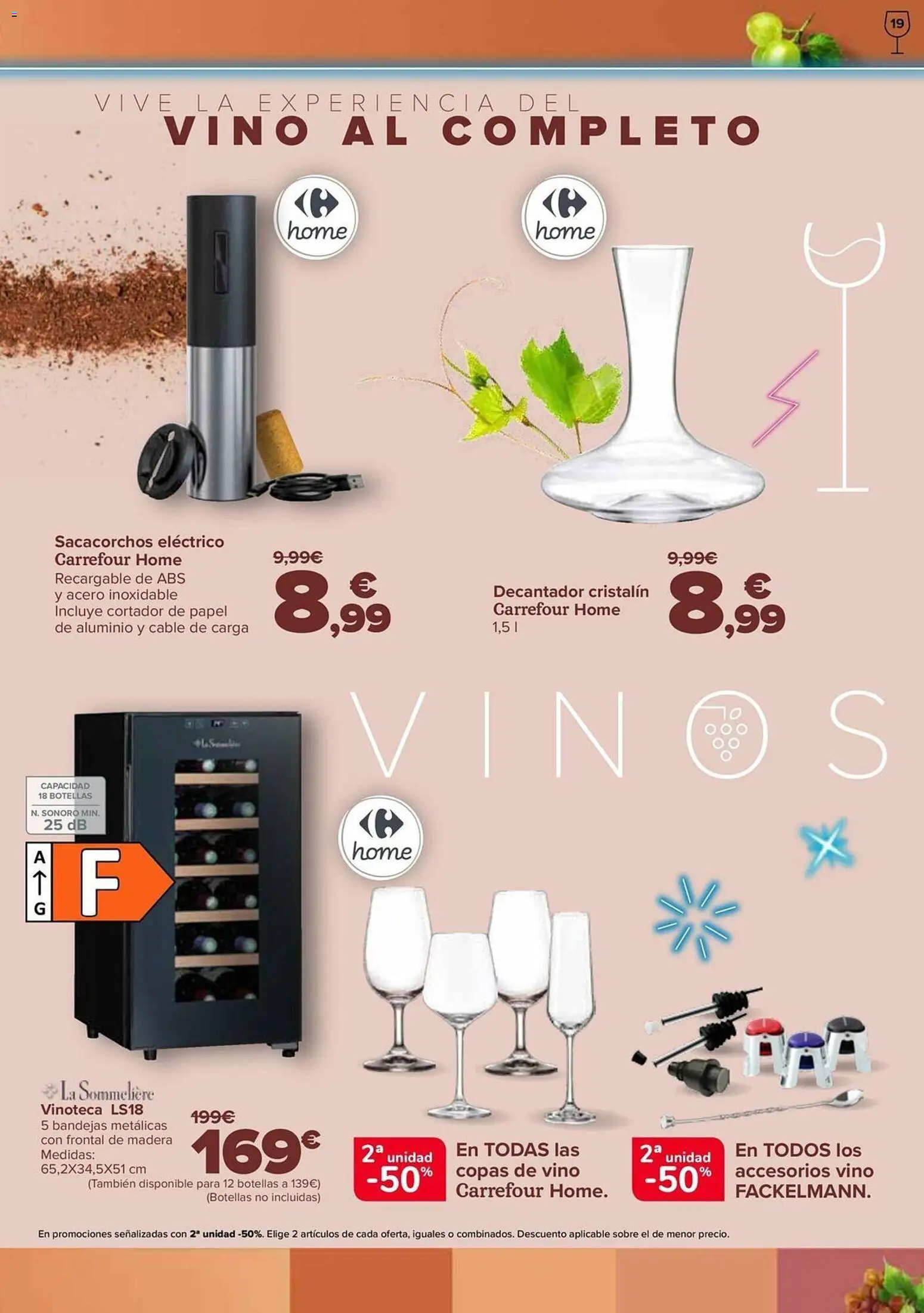 Carrefour Vinos │ válido desde el 12.05.2026 | Página: 19 | Productos: Vino, Cable