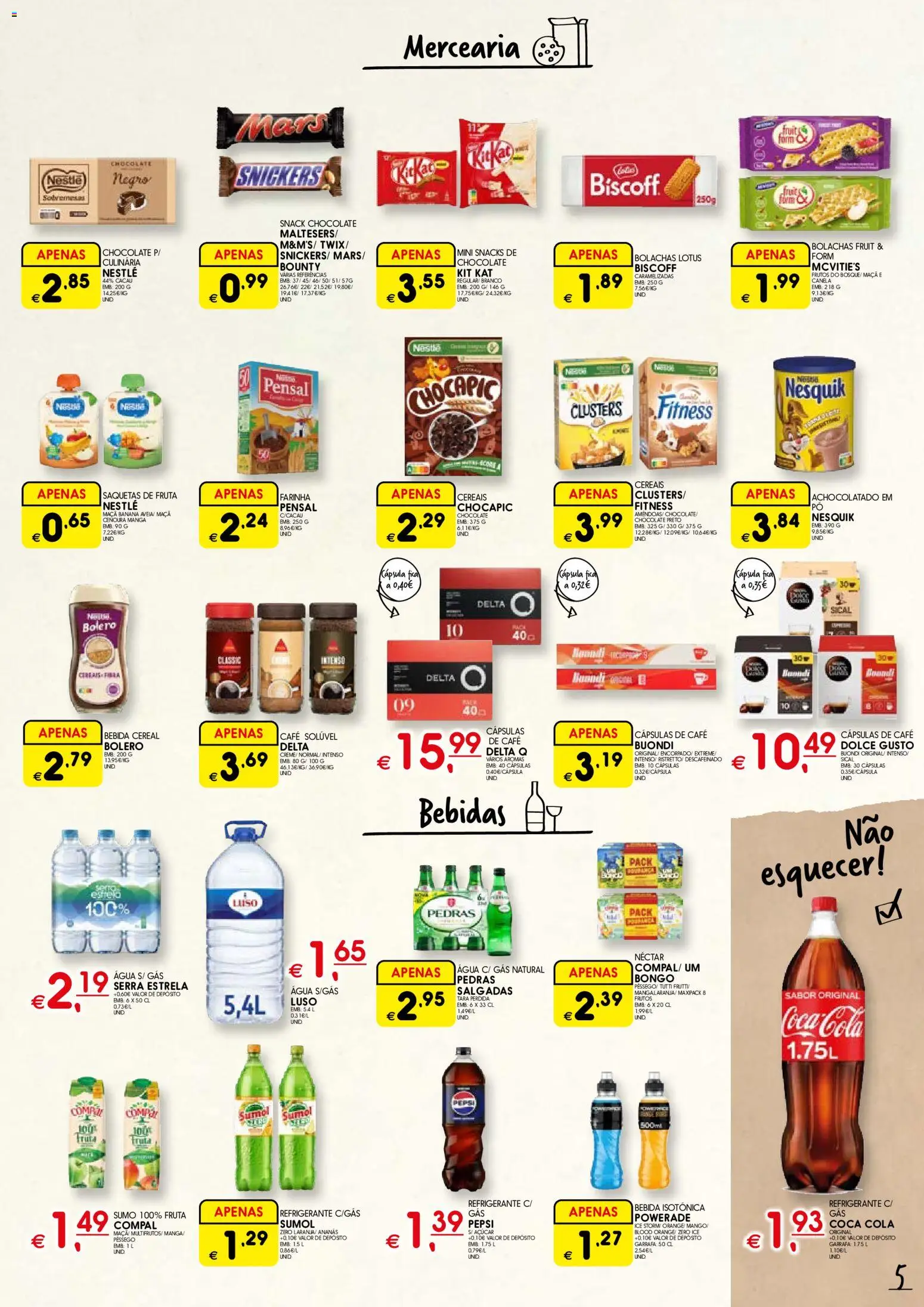 Meu Super Folheto │ válido de 28.05.2026 | Página: 5 | Produtos: Refrigerante, Bolachas, Café, Cenoura