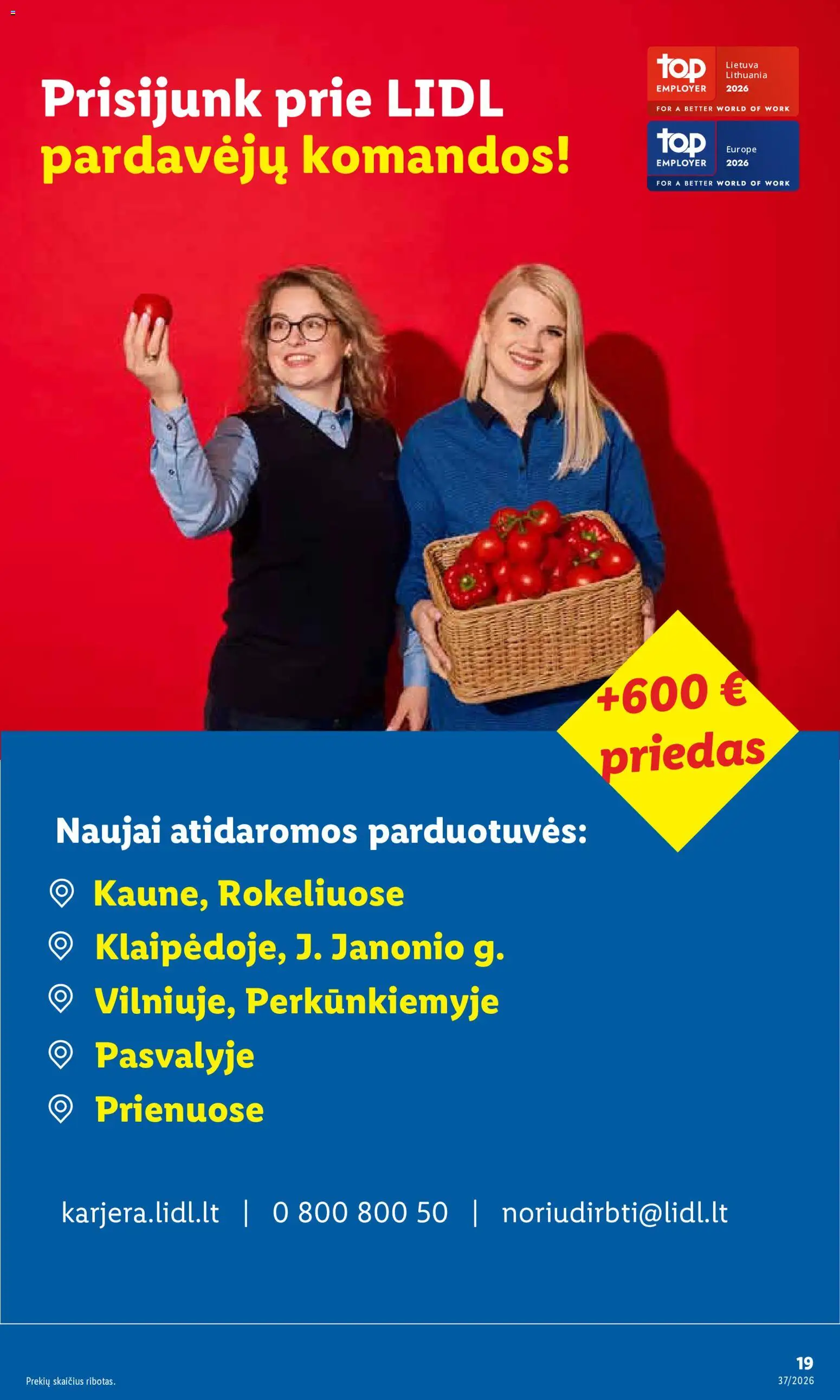 LIDL akcijos nuo 2026.09.07 | Puslapis: 19