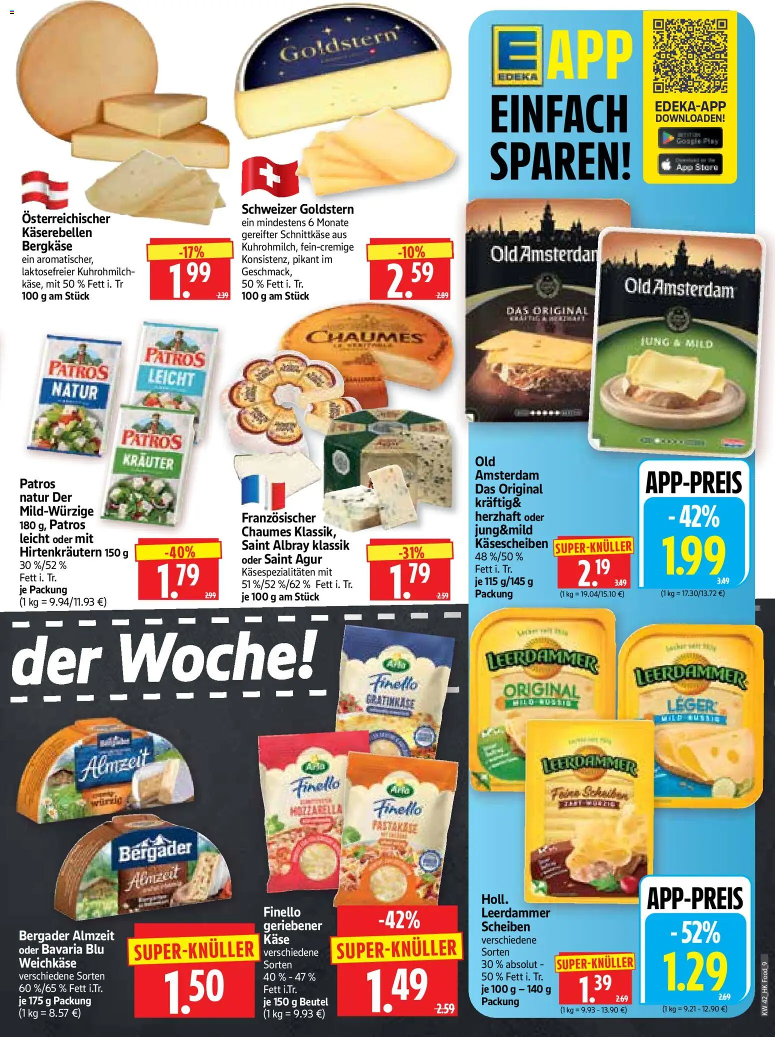 HERKULES Prospekt – gültig ab 12.10.2026 | Seite: 9 | Produkte: Käse, Mozzarella, Patros, Leerdammer