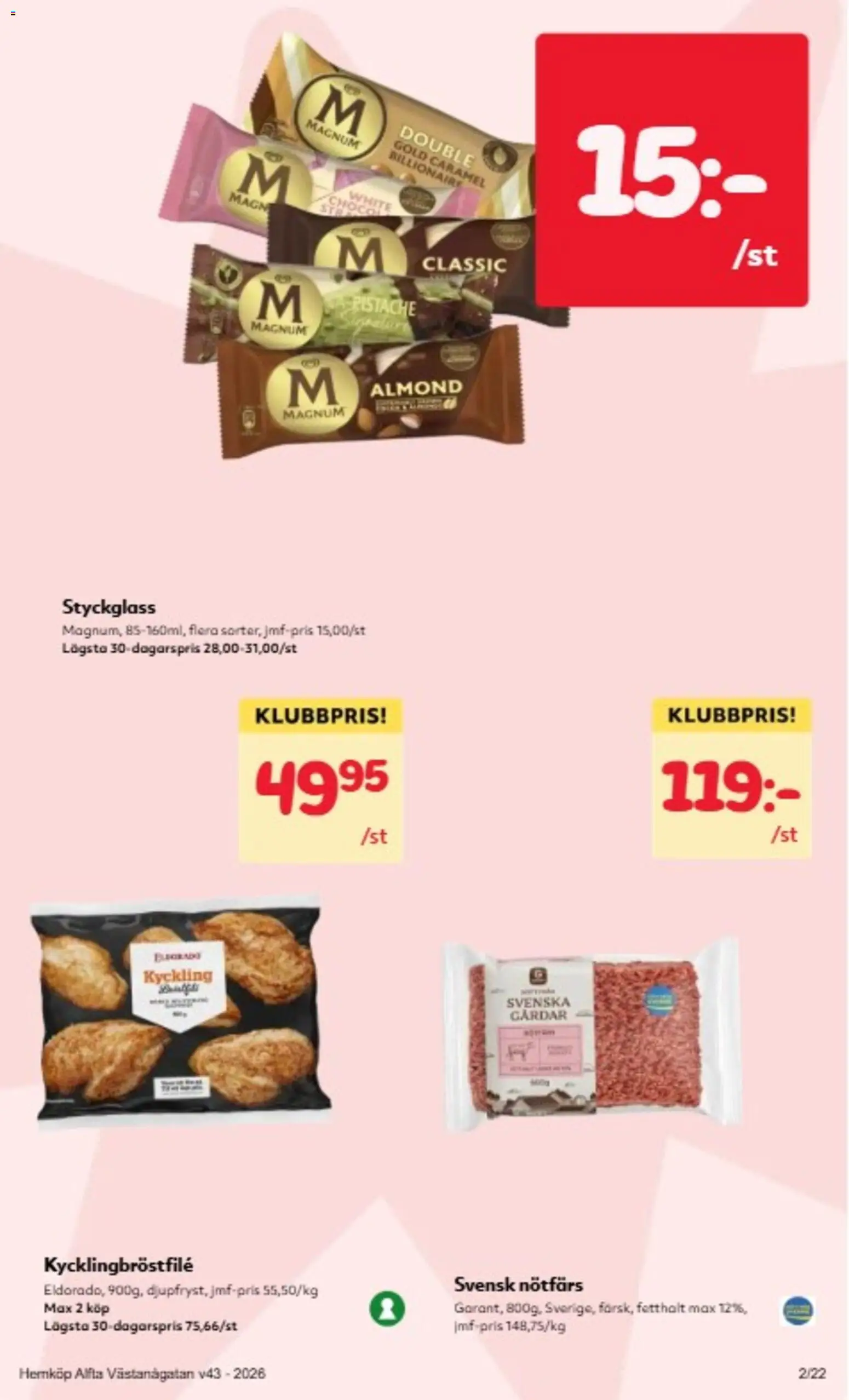 Hemköp reklamblad aktuell från 19/10/2026 | Sida: 2