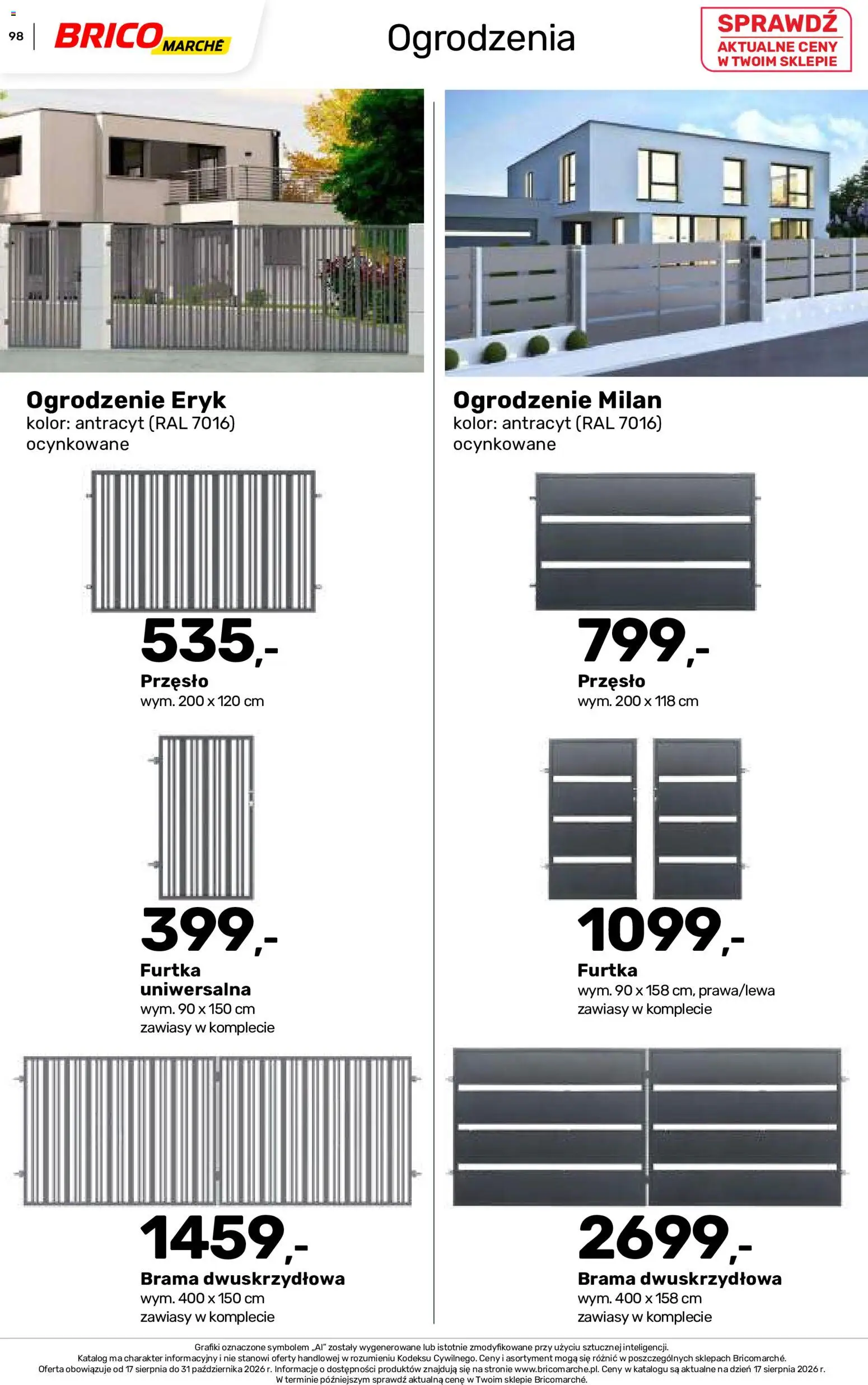 Brico Marché gazetka - Jesienne Inspiracje od 17.08.2026 | Strona: 98
