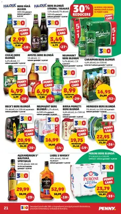 Ofertele PENNY valabile de la 23.09.2026 | Pagină: 21 | Produse: Bere fara alcool, Bere
