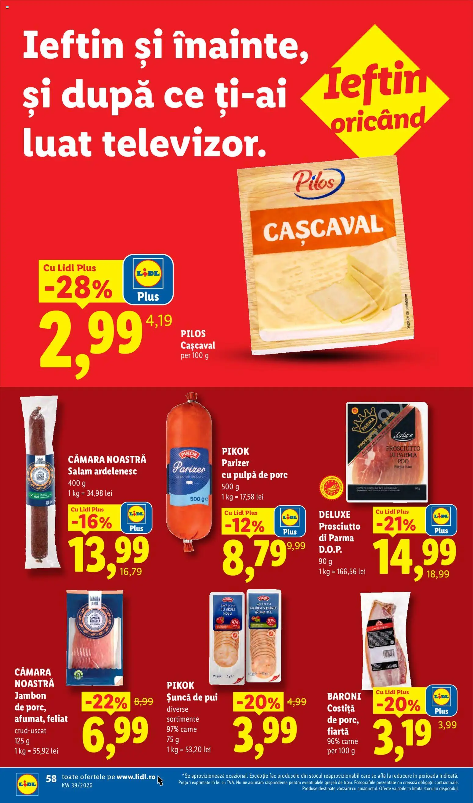 Noul catalog Lidl – valabil de la 21.09.2026 | Pagină: 58