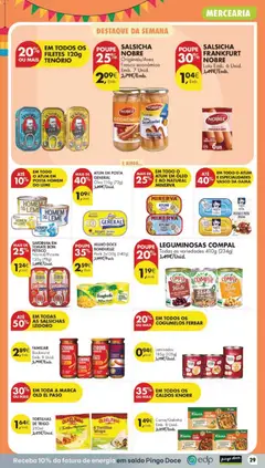 Pré-visualização LEGUMINOSAS COMPAL, Todas as variedades 410g (234g) válido de 16.06.2026 | Página: 33