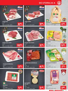 Interspar Katalog - Pregled kataloga iz trgovine Interspar, vrijedi od 19.08.2026 | Stranica: 7 | Proizvodi: Carsko meso, Svinjski vrat, Juneca leda, Ćevapčići