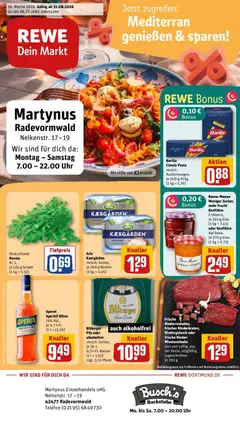 Rewe Prospekt Radevormwald ab 31.08.2026 gültig