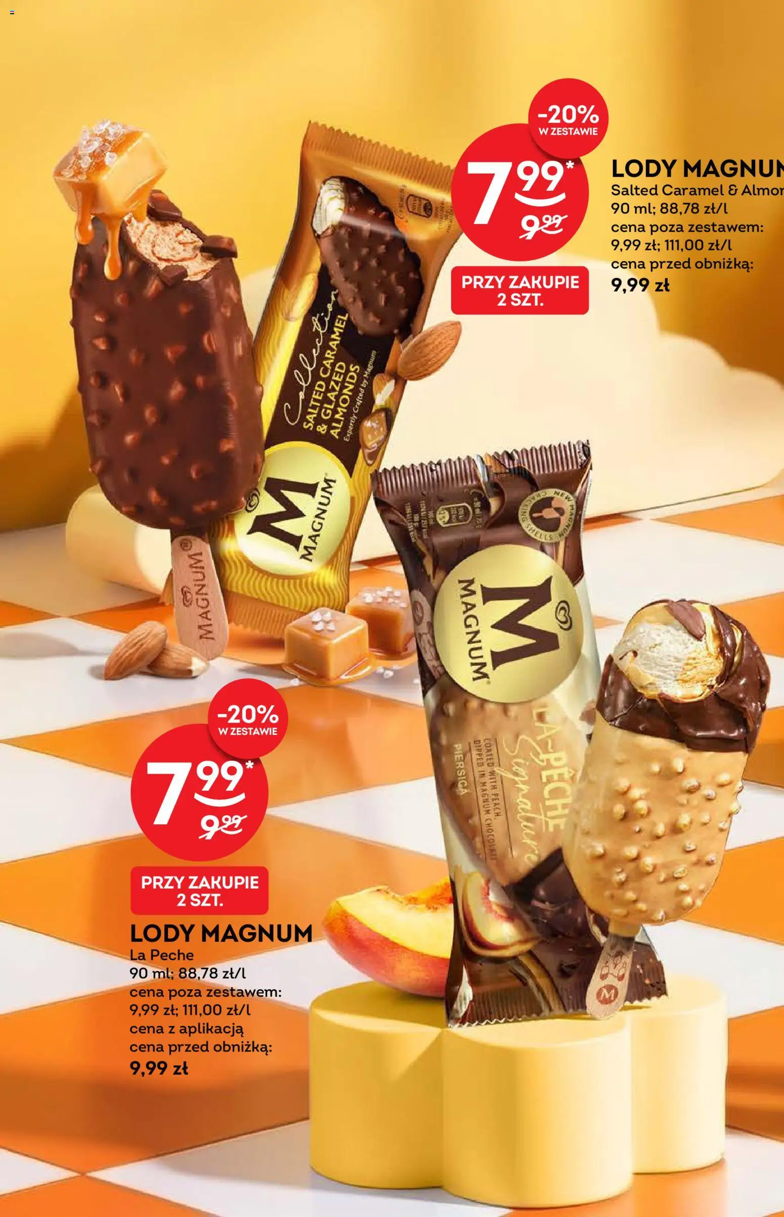 Żabka gazetka - Katalog lodowy od 09.09.2026 | Strona: 4 | Produkty: Magnum, Lody Magnum, Lody