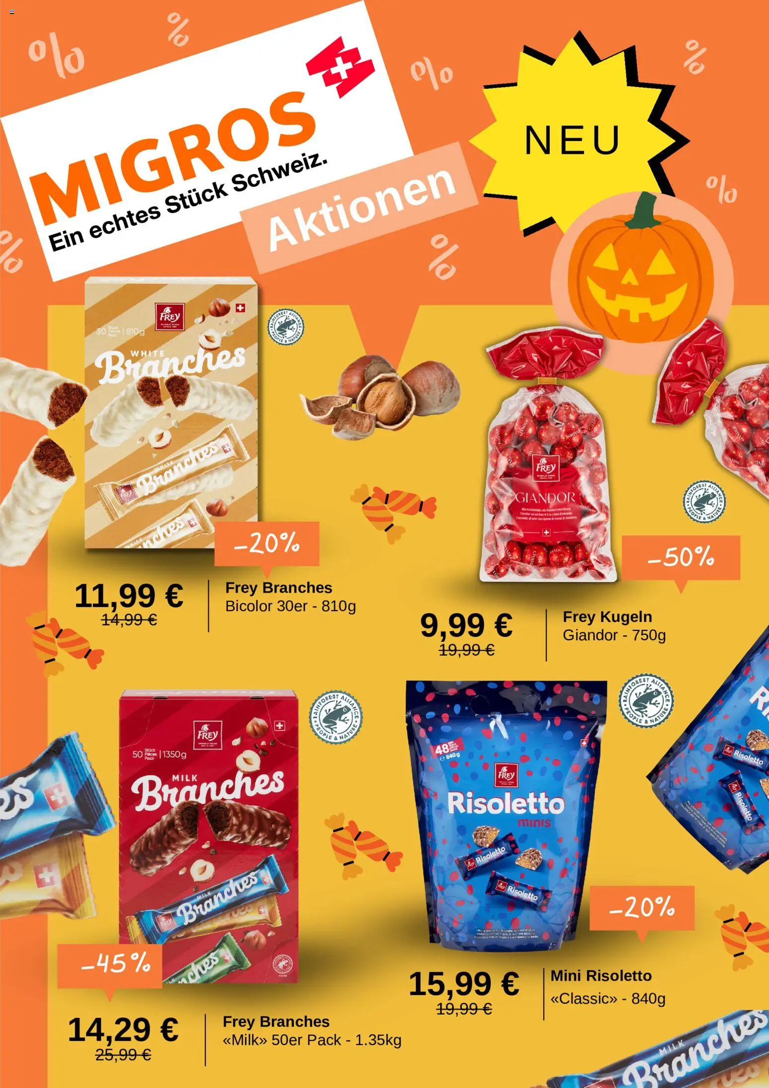 Migros Prospekt – gültig ab 20.10.2026 | Seite: 1