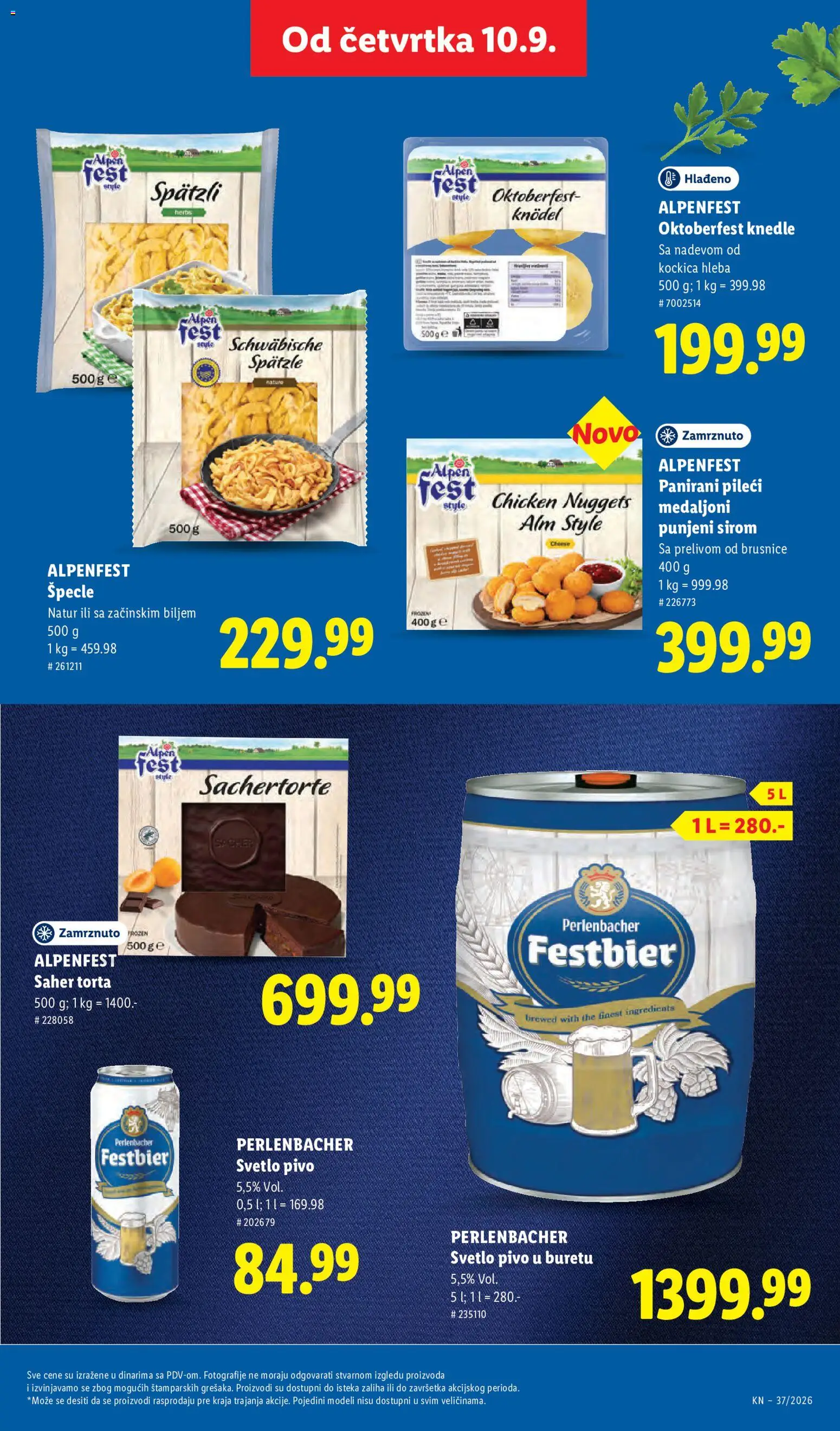 Lidl katalog - važi od 10.09.2026 | Strana: 51