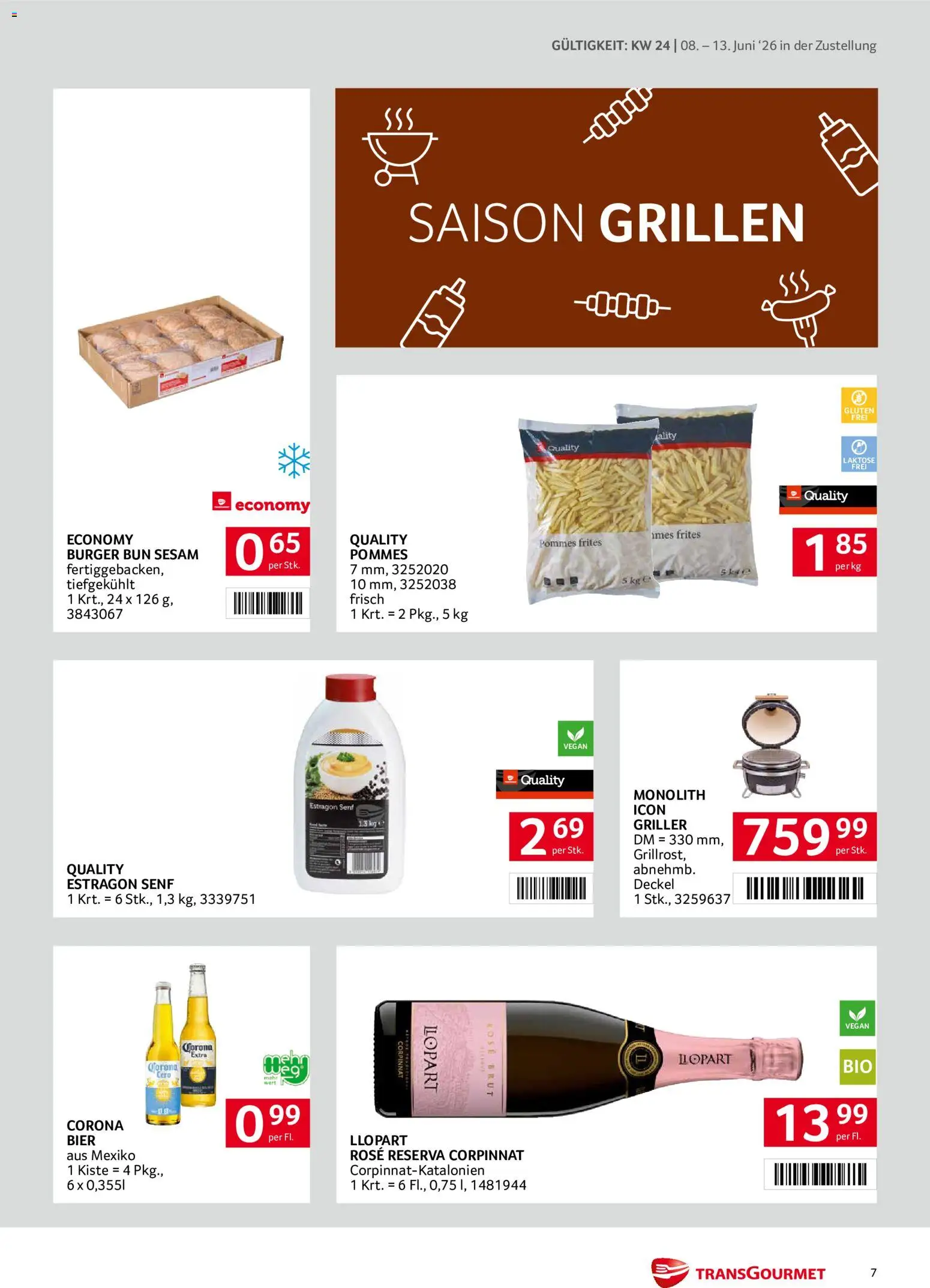 Transgourmet Zustellaktion gültig ab 08.06.2026 | Seite: 7