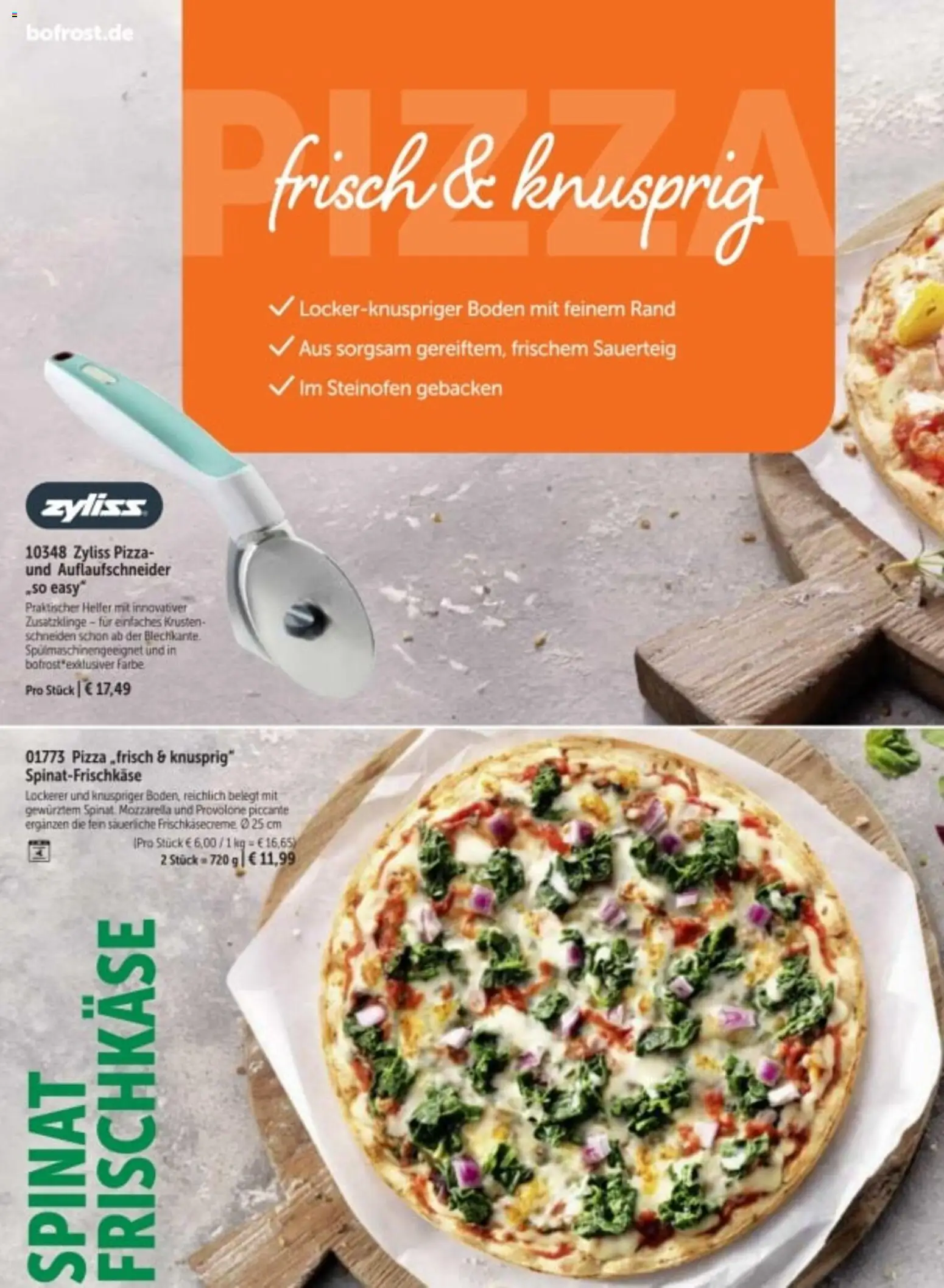 Bofrost Katalog – gültig ab 06.03.2026 | Seite: 118 | Produkte: Mozzarella, Pizza, Frischkase