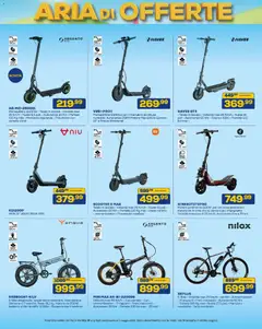 Anteprima del volantino Euronics volantino valido a partire dal 23.04.2026 | Pagina: 21 | Prodotti: Monopattino, Telefono, Batteria, Monopattino elettrico