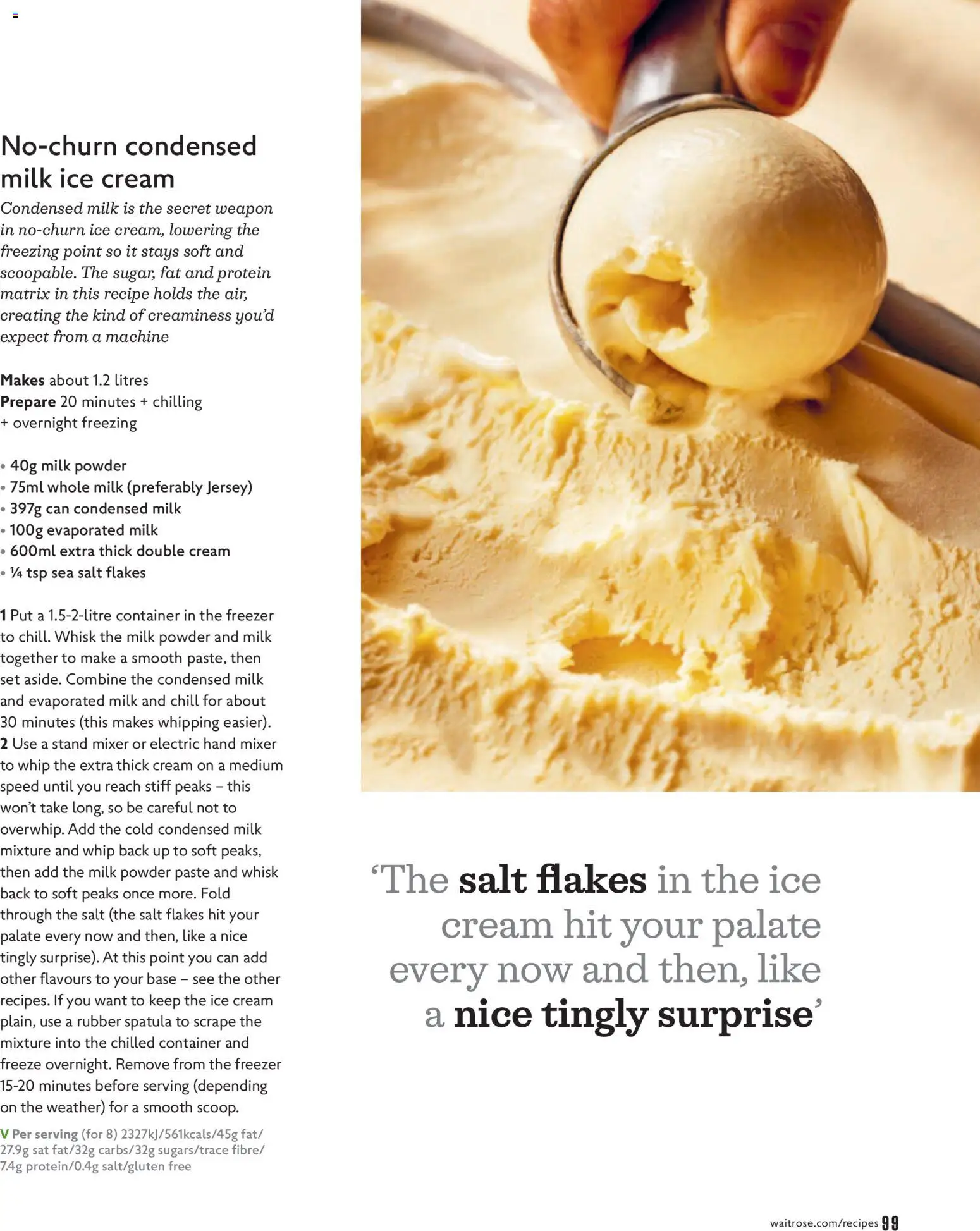 {H1} | Page: 99 | Products: Hand mixer, Milk, Cream, Ice cream