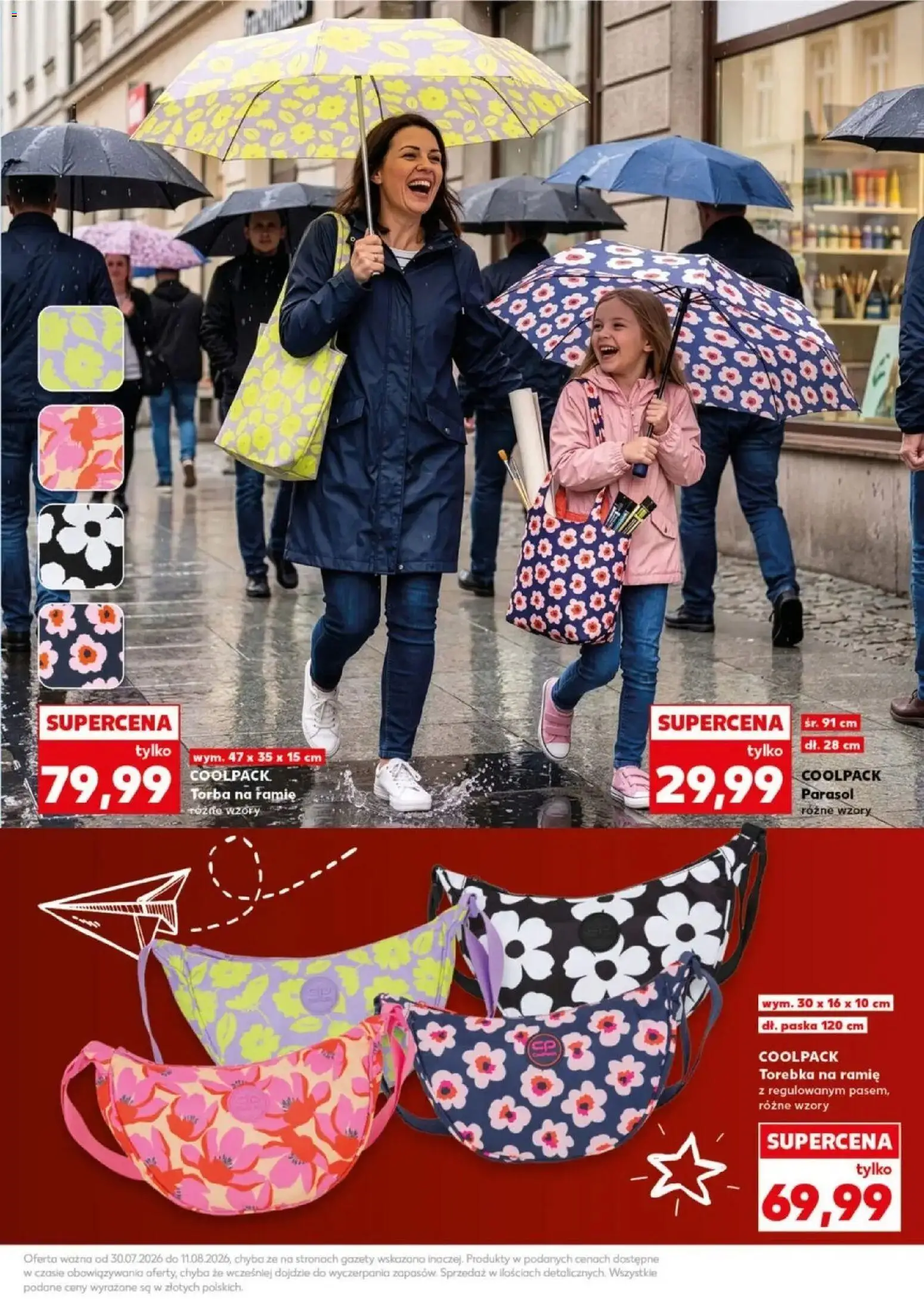 Kaufland gazetka - Wszystko do szkoły od 30.07.2026 - od jutra PDF | Strona: 33 | Produkty: Torebka, Parasol, Torba, Gazety