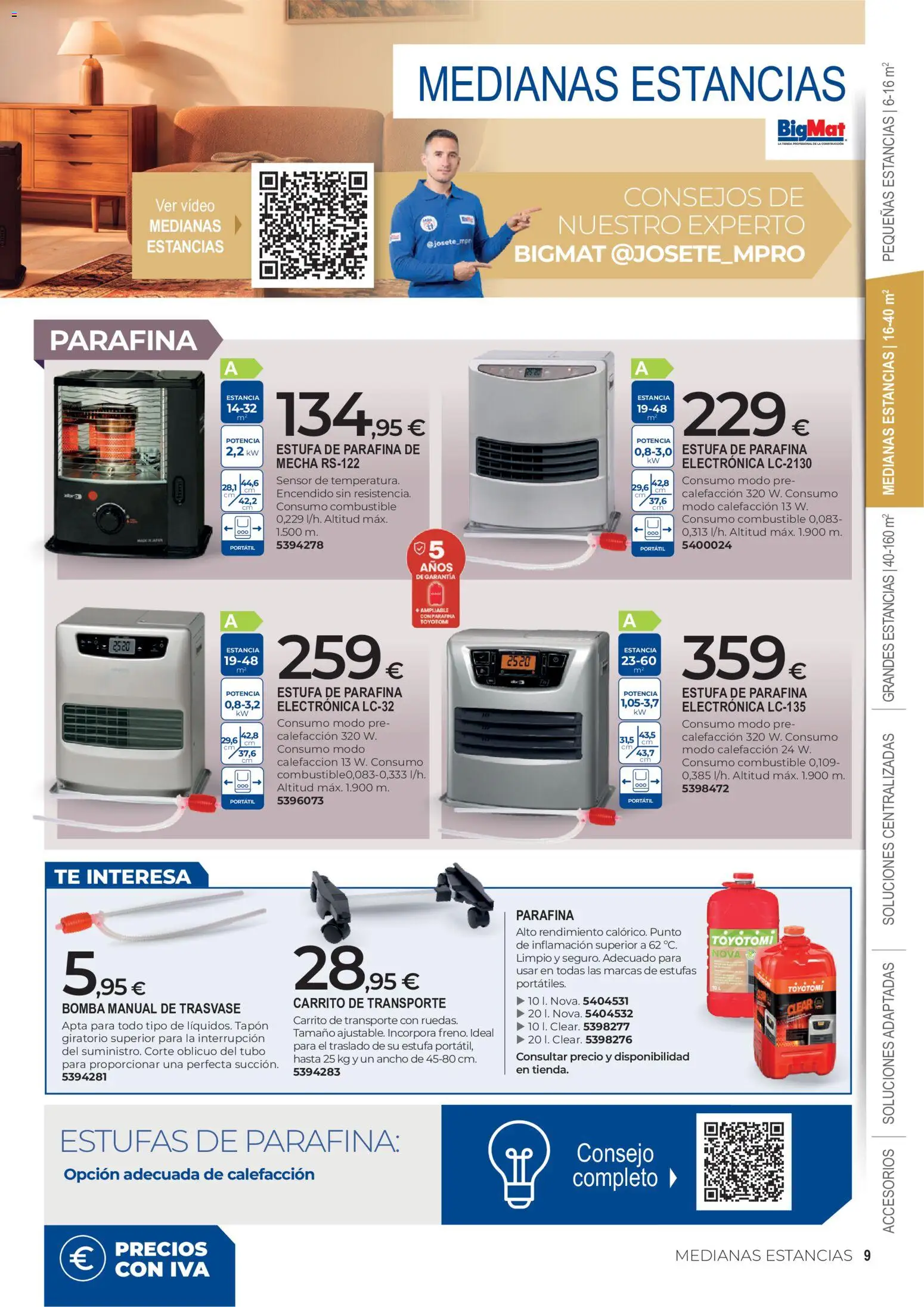 BigMat Calefacción │ válido desde el 05/10/2026 | Página: 9 | Productos: Portátil, Té, Video
