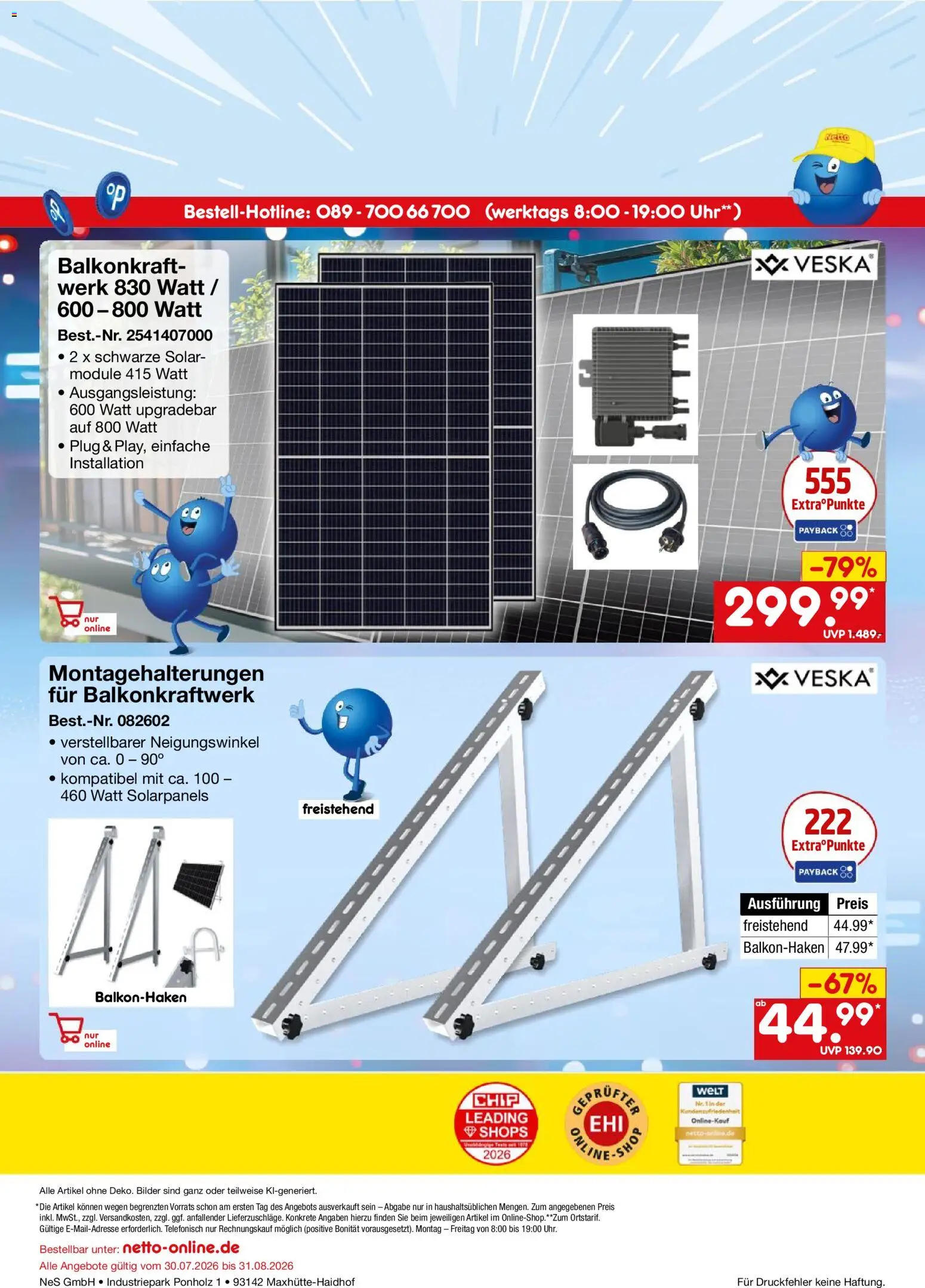 Netto Marken-Discount Online-Angebote August – gültig ab 01.08.2026 | Seite: 20 | Produkte: Bilder, Uhr