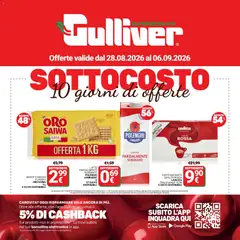 Anteprima del volantino Gulliver volantino valido a partire dal 28/08/2026