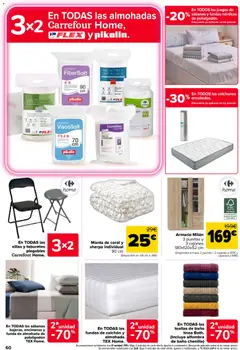 Vista previa En TODAS las fundas de colchón y almohada TEX Home., Fundas de colchón y almohada. válido desde el 26/08/2026 | Página: 64 | Productos: Manta, Funda, Cajonera, Armario