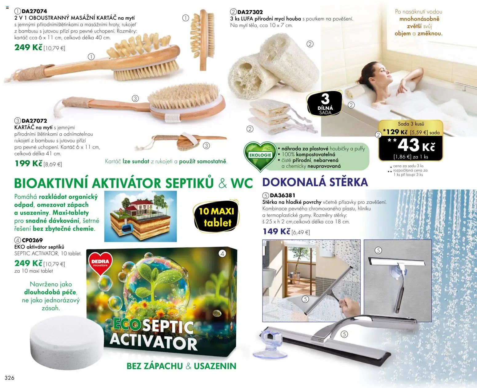 Nové Dedra akcie – leták je platný od 01.06.2026 | Strana: 26 | Produkty: Tablet, Wc