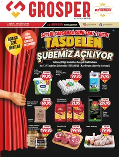 02 Eylül 2026 tarihinden itibaren geçerli olan Grosper kataloğu önizlemesi