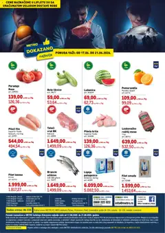 Metro katalog Dokazano - pregled Metro kataloga - važi od 17.06.2026