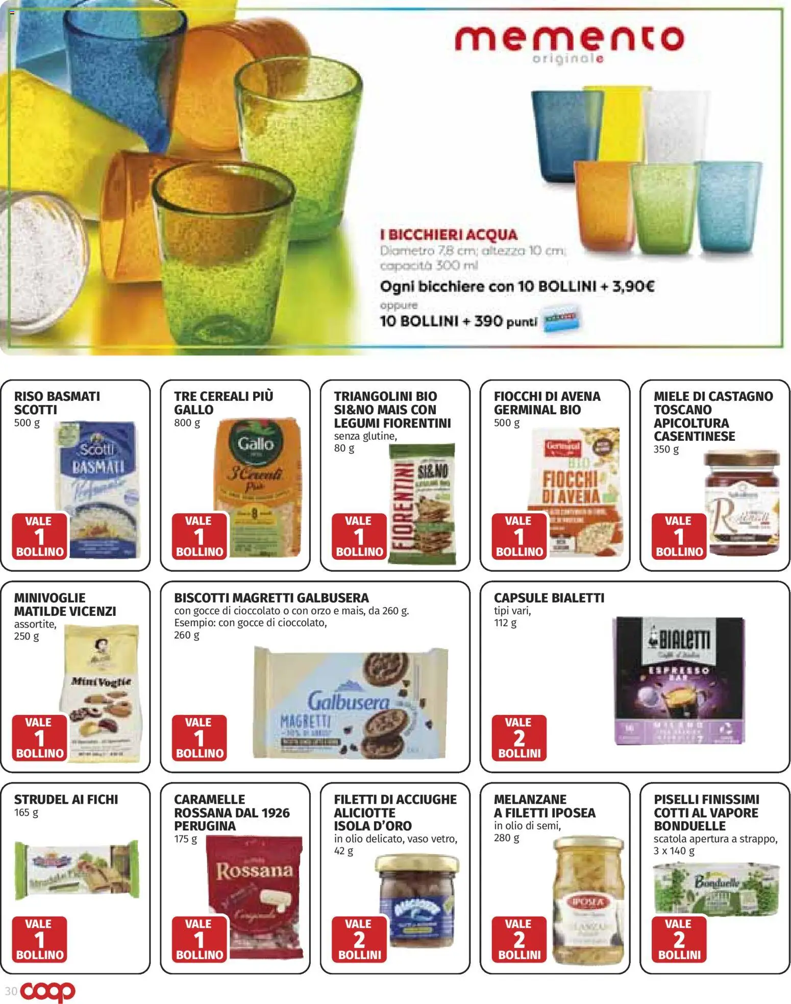 Volantino COOP del 28.05.2026 | Pagina: 30 | Prodotti: Cereali, Biscotti, Acciughe, Mais