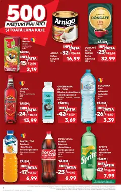 Ofertele Kaufland valabile de la 01.07.2026 | Pagină: 8 | Produse: Matériel de Street Workout, Amerikan servis, Portocale, Sirop