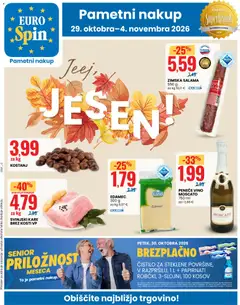 Eurospin katalog akcije – veljaven od 29.10.2026