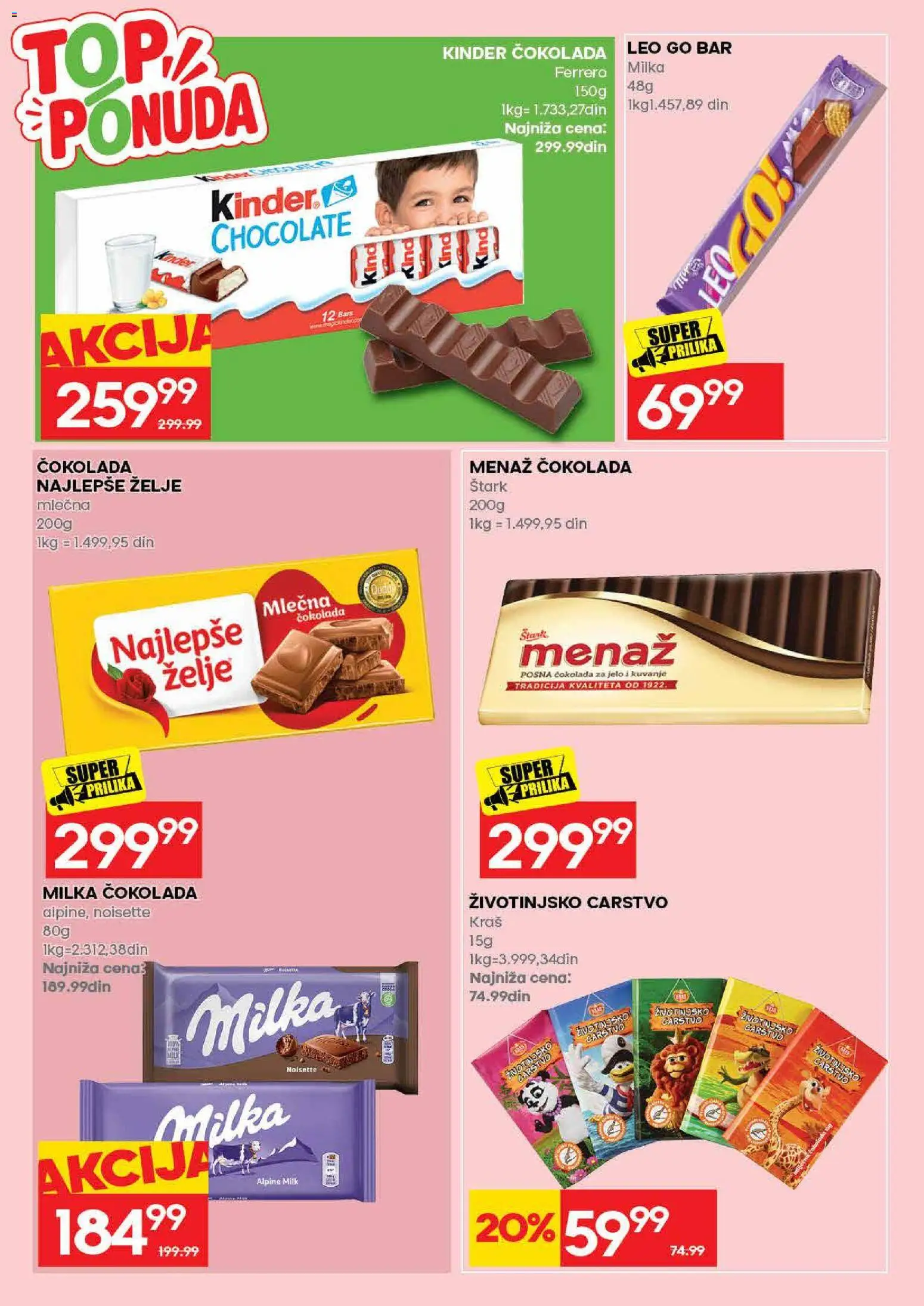 Mercator katalog - važi od 26.10.2026 | Strana: 38 | Proizvode: Milka, Čokolada, Ferrero, Mlečna čokolada