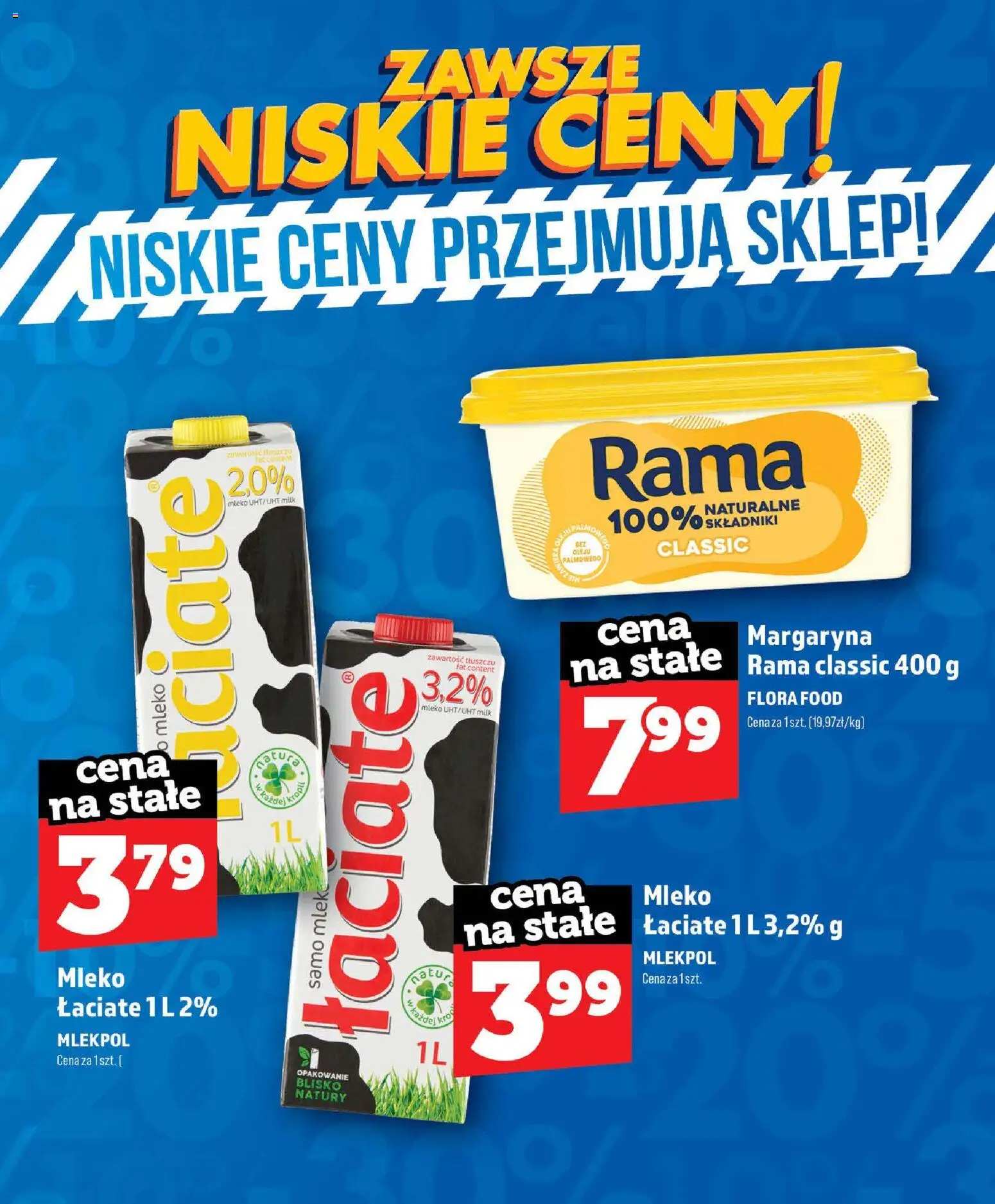 Topaz gazetka - Zawsze Niskie Ceny od 01.07.2026 | Strona: 12 | Produkty: Rama, Margaryna, Mleko
