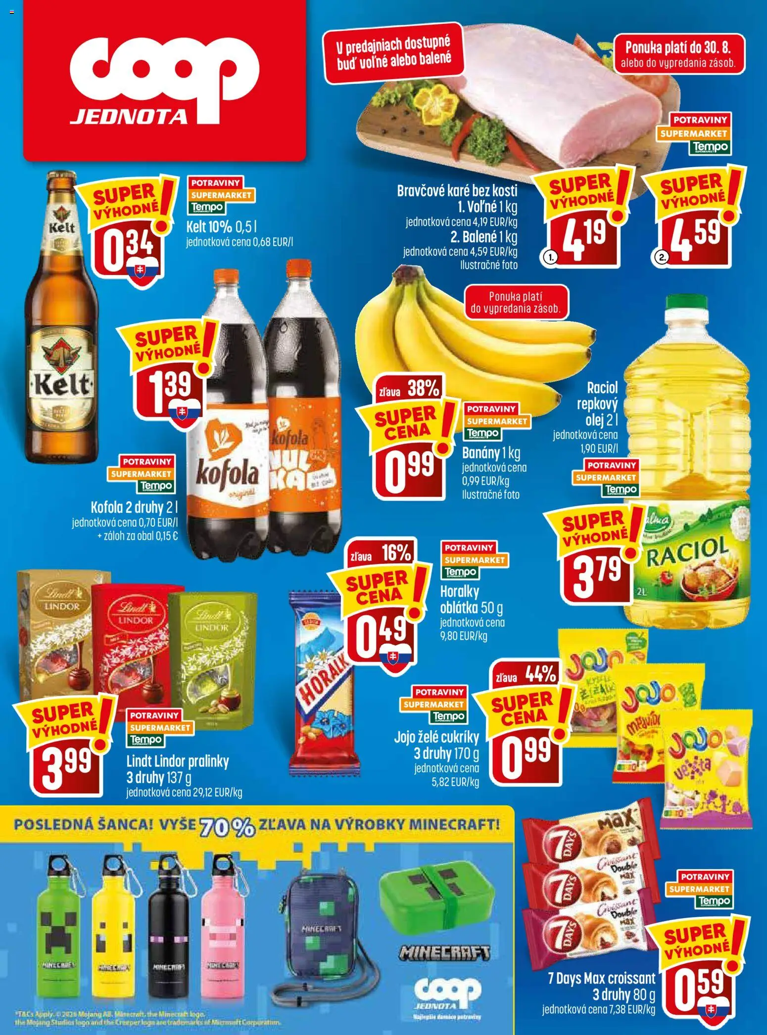 Nové COOP Jednota akcie – leták je platný od 26.08.2026 | Strana: 32