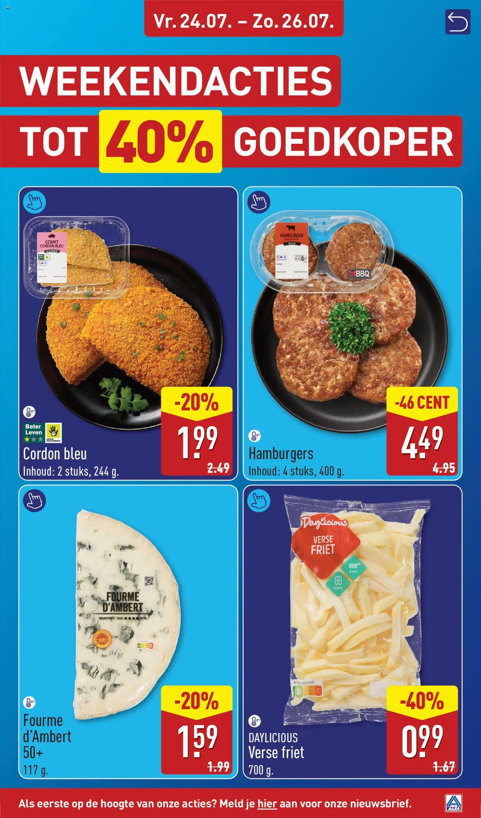 {H1} | Pagina: 3 | Producten: Gehakt, Hamburger, Friet