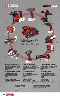 Vista previa Bauhaus ProService válido desde el 11.05.2026 | Página: 388 | Productos: Polvo, Disco, Batería, Lámpara