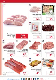 Metro leták platný od 01.07.2026 | Strana: 4 | Produkty: Bravčová krkovička, Kuracie rezne, Krkovička, Bravčové karé