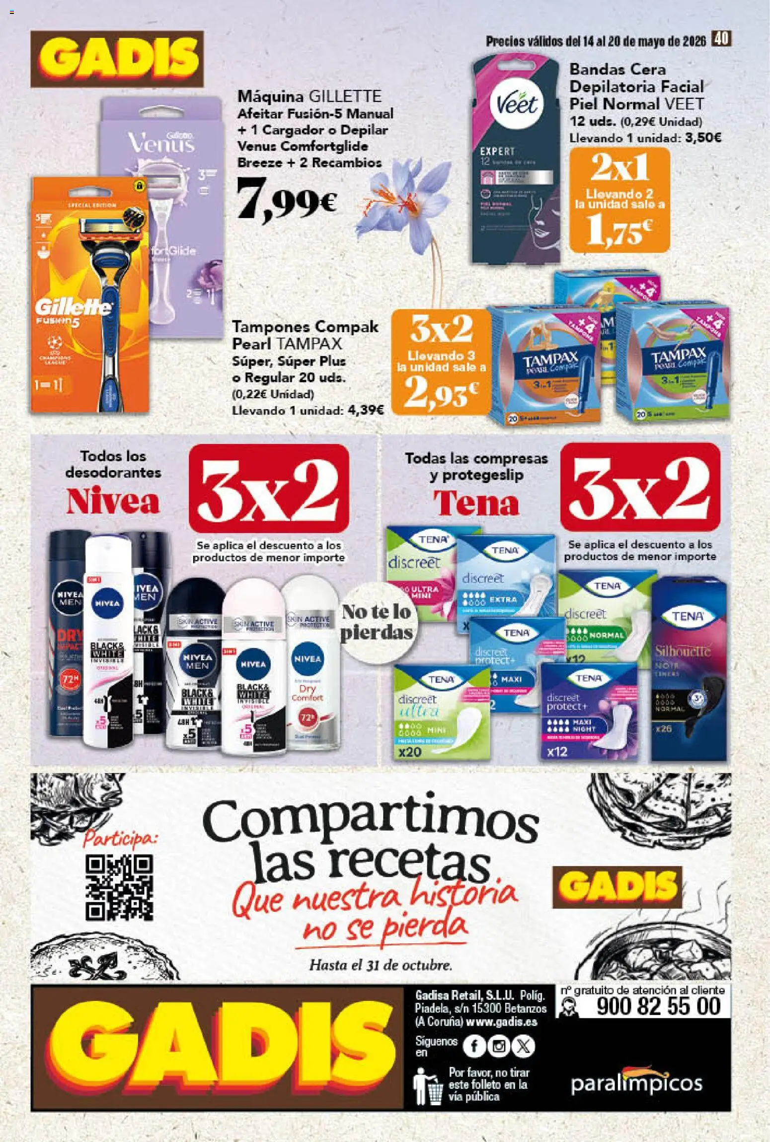 Gadis folleto │ válido desde el 14.05.2026 | Página: 40