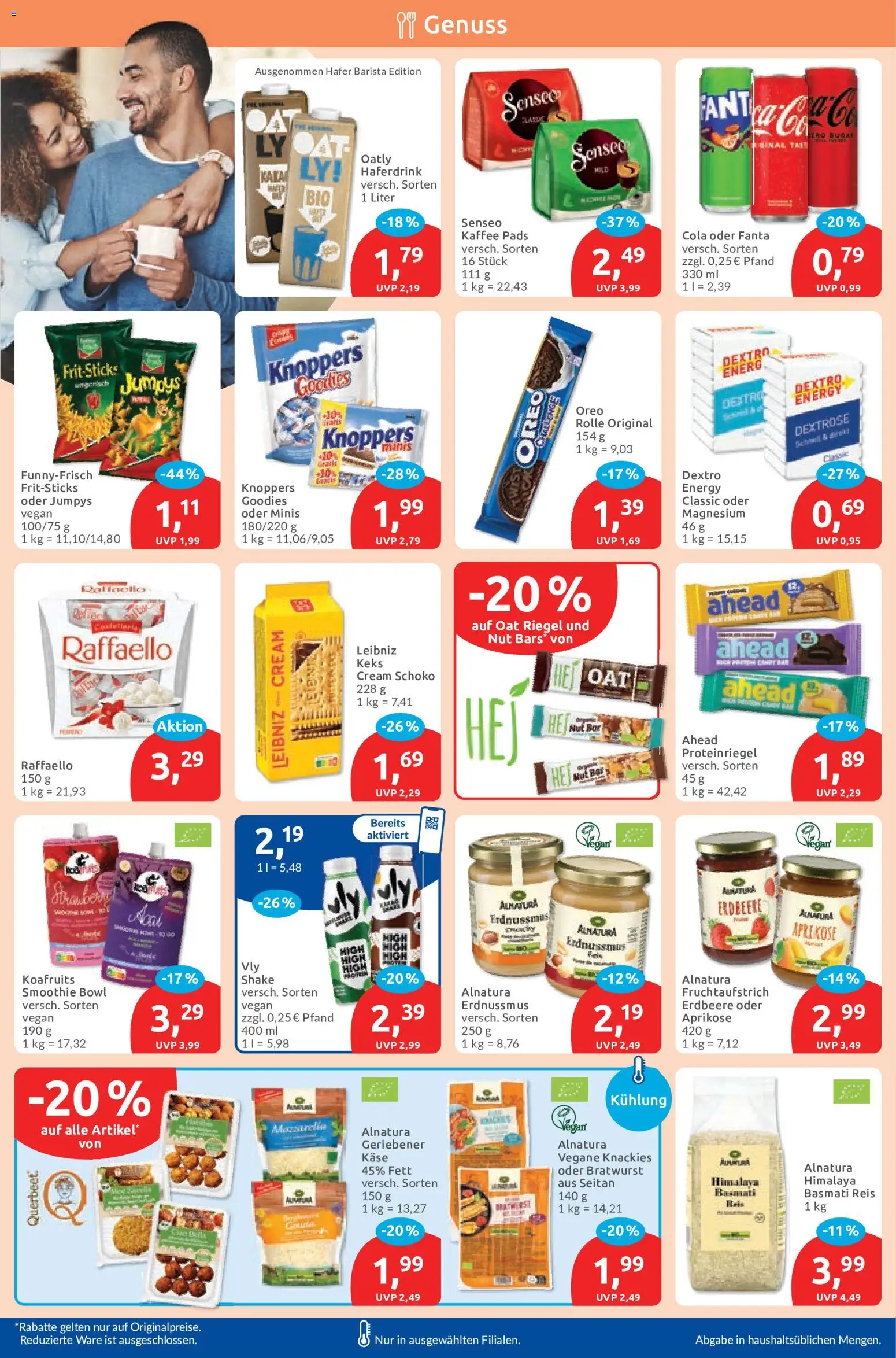 Budni Prospekt – gültig ab 24.08.2026 | Seite: 6 | Produkte: Senseo, Fanta, Cola, Bratwurst