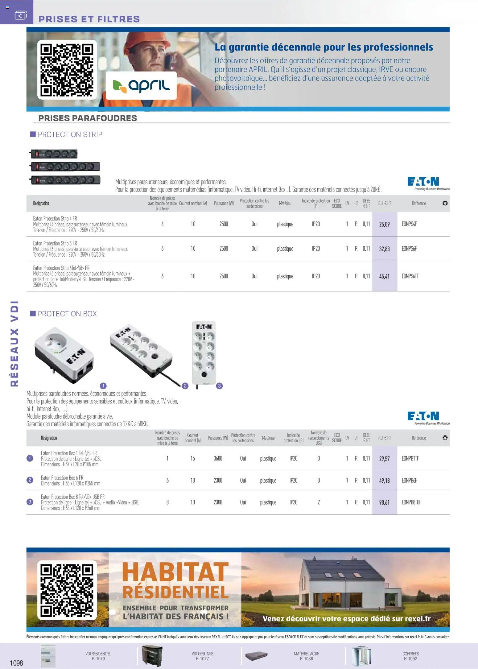 {H1} | Page: 31 | Produits: USB, Prises