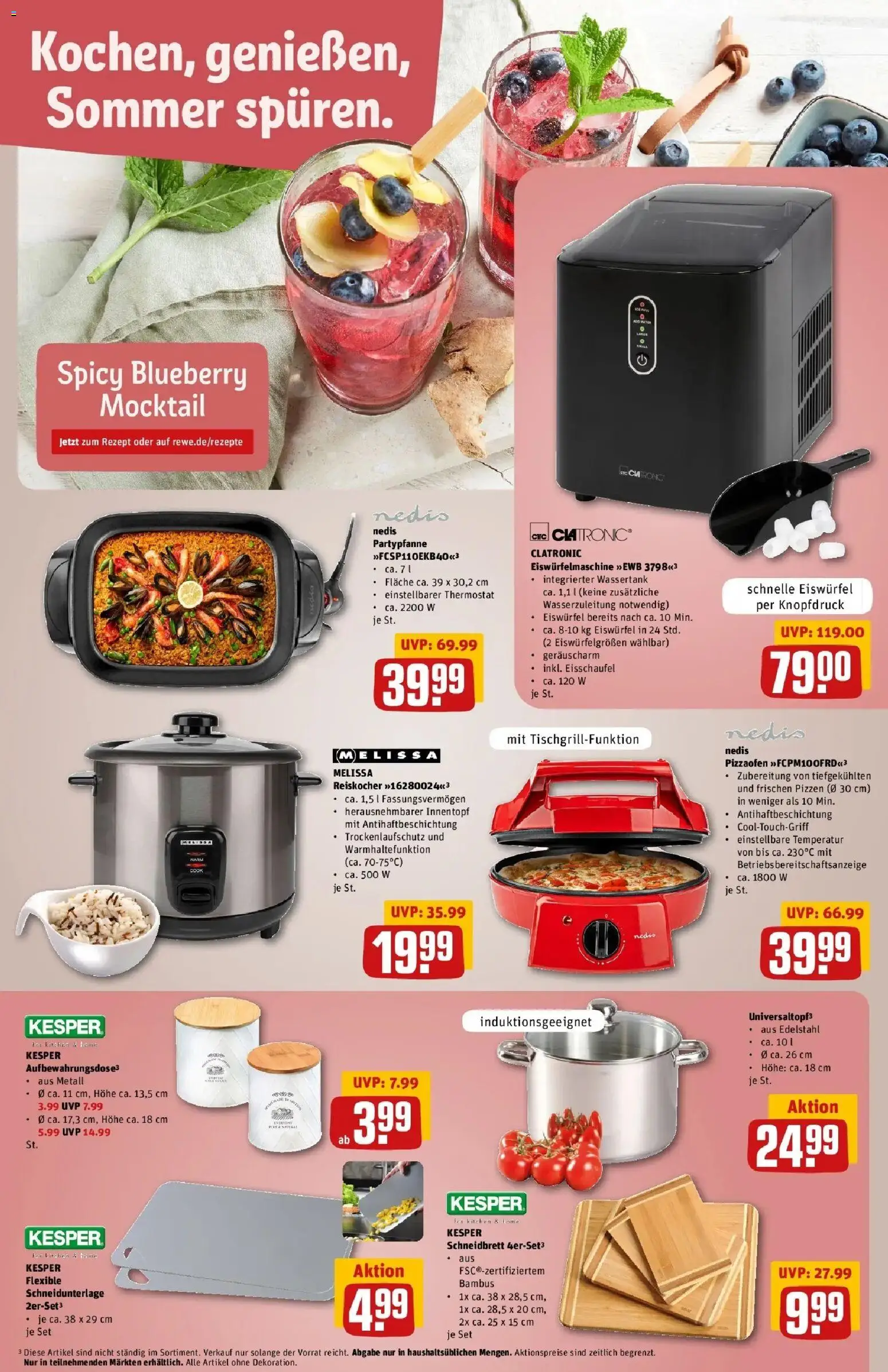 Rewe Prospekt Hamburg/Tonndorf – gültig ab 08.06.2026 | Seite: 36 | Produkte: Pizza
