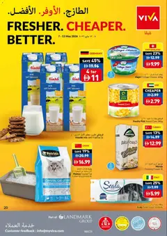 Preview of VIVA catalogue valid from 07.05.2026 | Page: 20 | Products: Vajcia, Μια σχάρα, Котлон, Badekåbe
