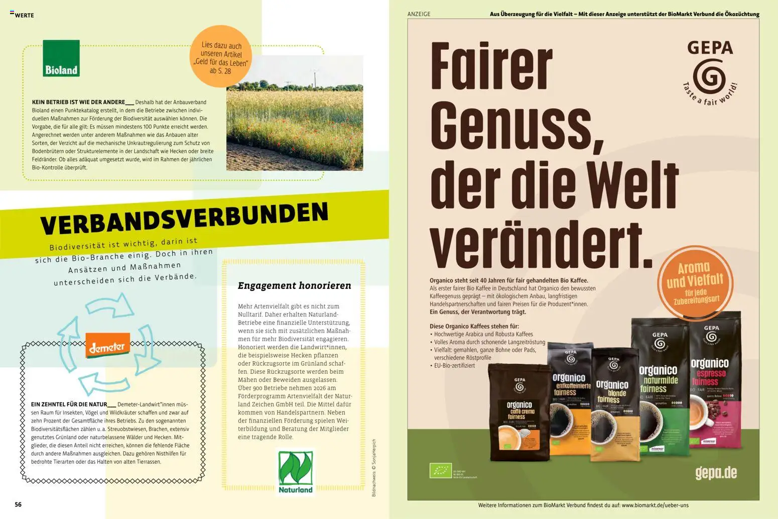 Denns BioMarkt KREO Magazin gültig ab 22.07.2026 | Seite: 29
