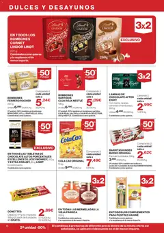 Vista previa Supercor folleto válido desde el 28/10/2026 | Página: 18 | Productos: Mermelada, Lindor, Fresas, Cacao