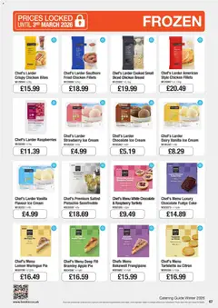 Preview of Booker Wholesale - Winter Catering News 2026 valid from 07.01.2026 | Page: 67